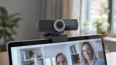 Webcam for video calls