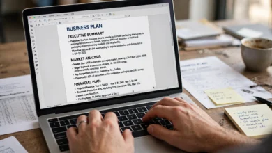 write a business plan