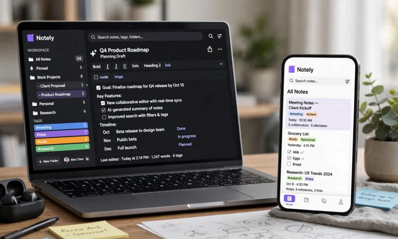 note-taking app