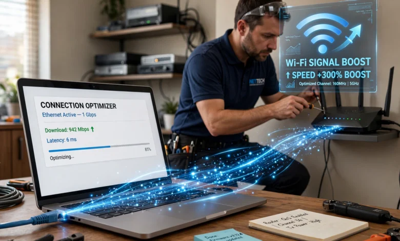 speed up your internet connection